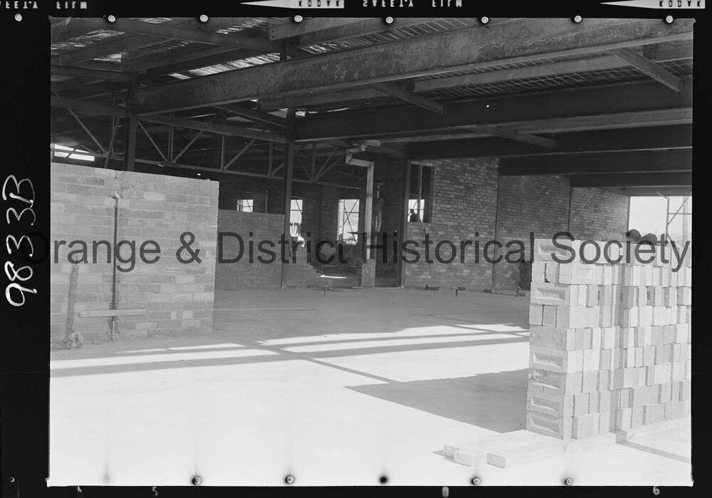 Progress on new CWD building