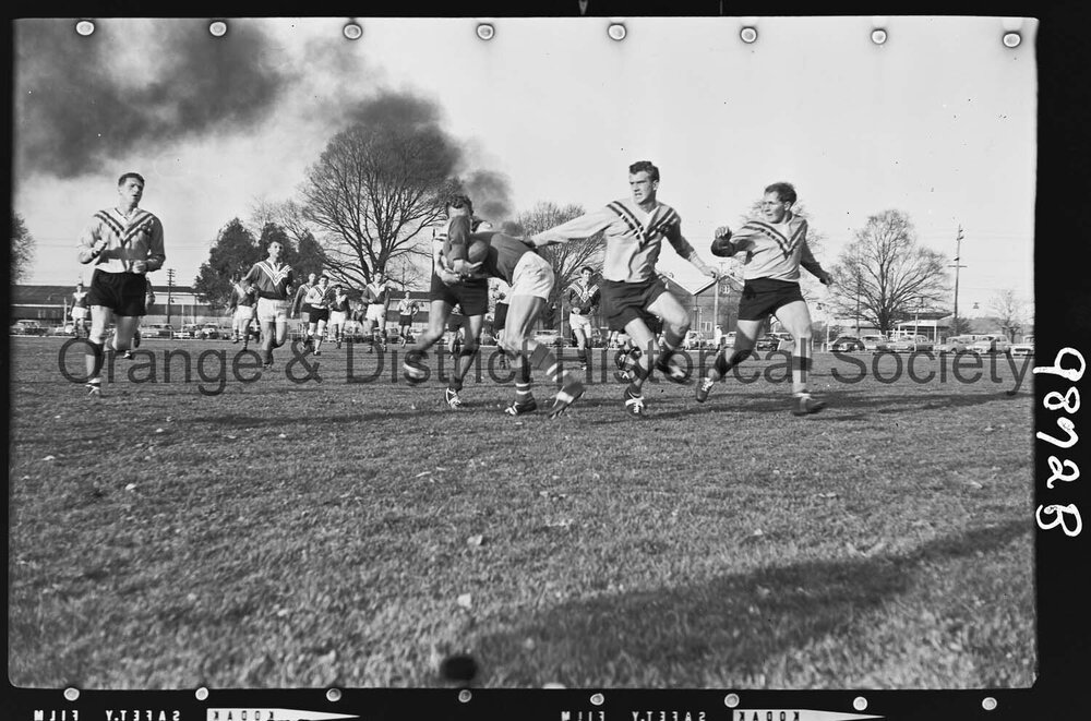 Rugby league Bathurst Railway v Emmco