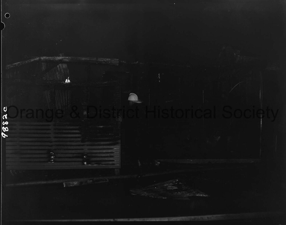 Rogers' Meat Works fire