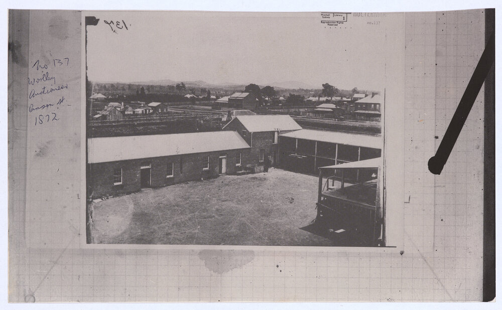 Dalton Bros storage yard and stables, Orange