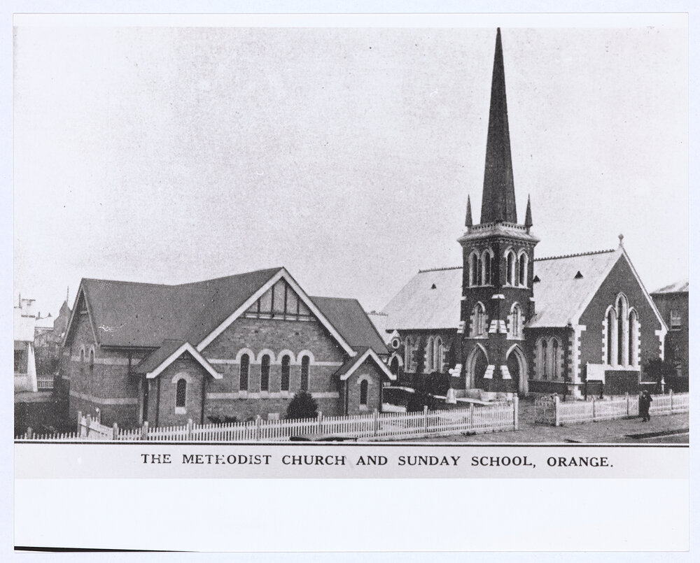 The Methodist Church and Sunday School, Orange