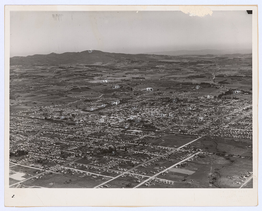 Aerial view of Orange