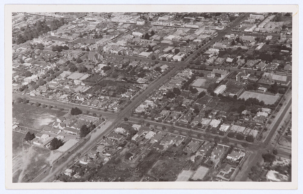 Aerial view of Orange
