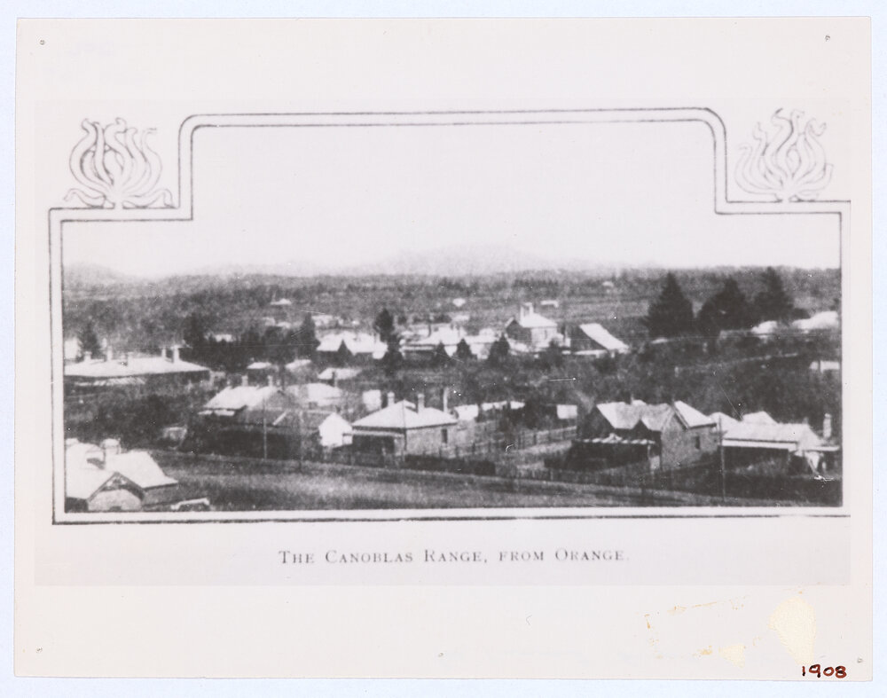 The Canoblas [sic] Range from Orange