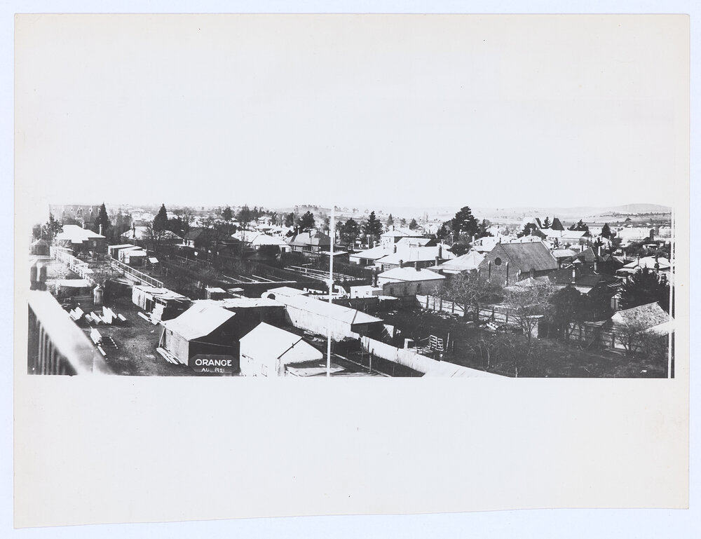 Panoramic view of Orange