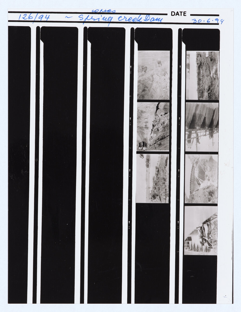 Spring Creek Dam washout