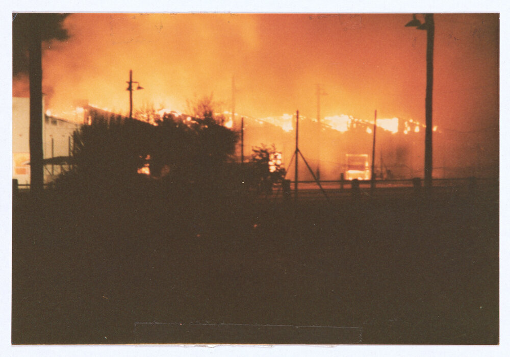 Macquarie Worsted Woollen Mills fire