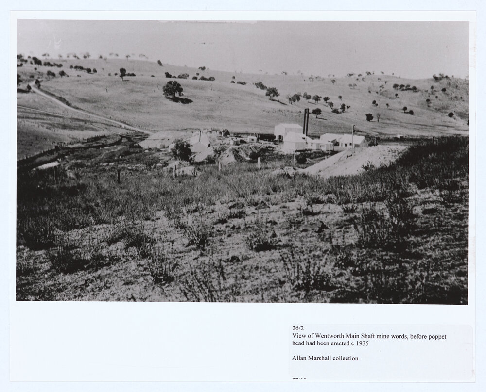 View of Wentworth Main Shaft c1935