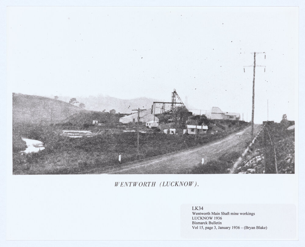 Wentworth Main Mine Shaft workings, Lucknow