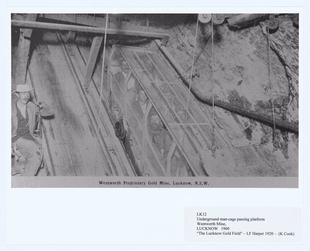 Wentworth Proprietary Gold Mine, Lucknow