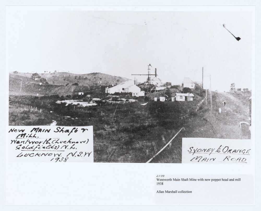 Wentworth Main Mine, Lucknow