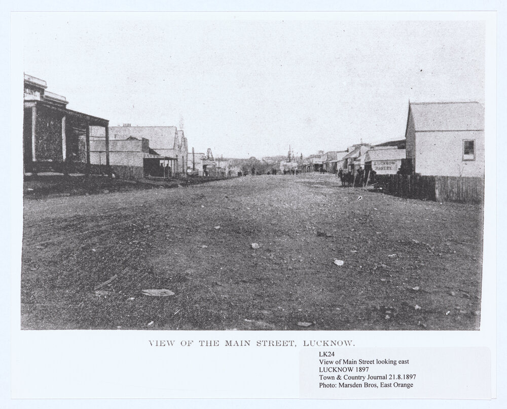 View of Main Street Lucknow