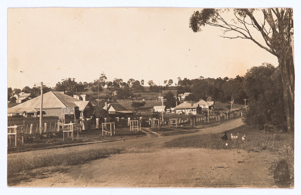 Above the hotel, Neville