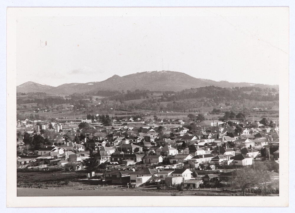 View west from Orange