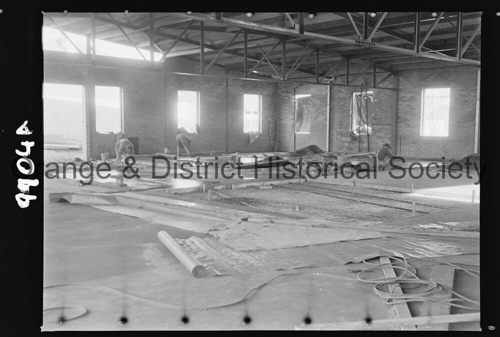 Progress on new CWD building