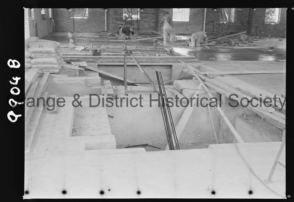 Progress on new CWD building