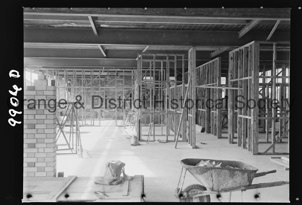 Progress on new CWD building