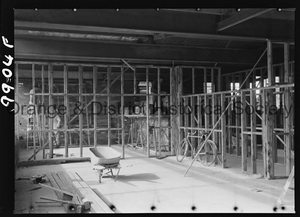 Progress on new CWD building