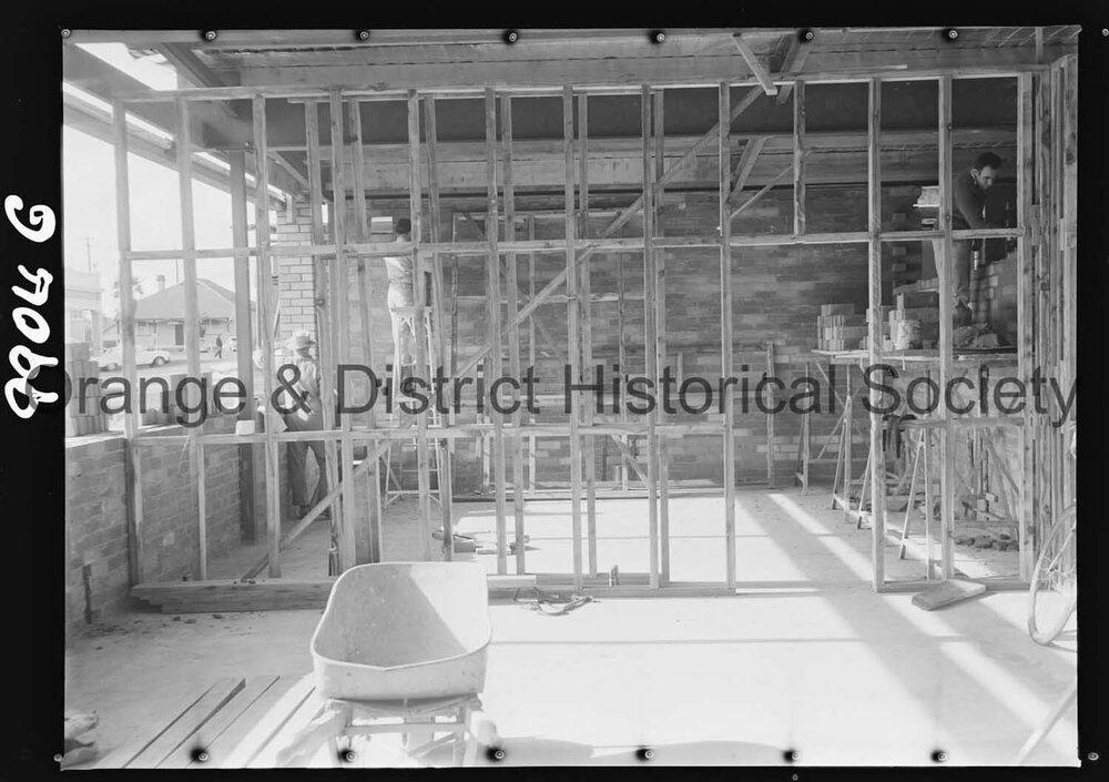 Progress on new CWD building