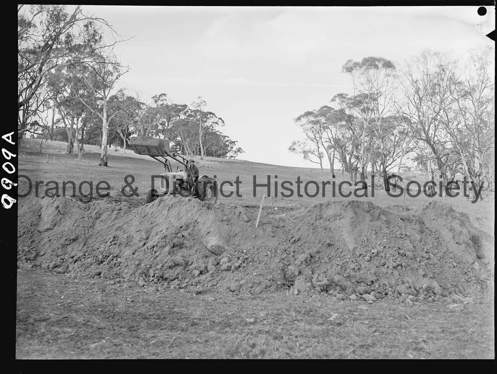Golfing greens taking shape