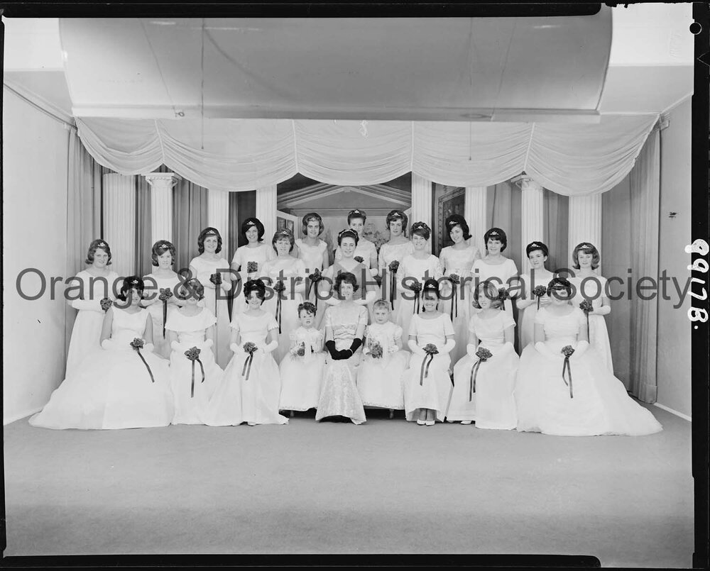 Catholic Ball debutantes