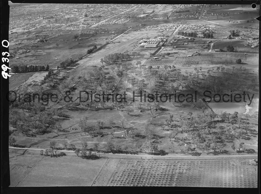 Aerial view of Barrett Park Golf Course