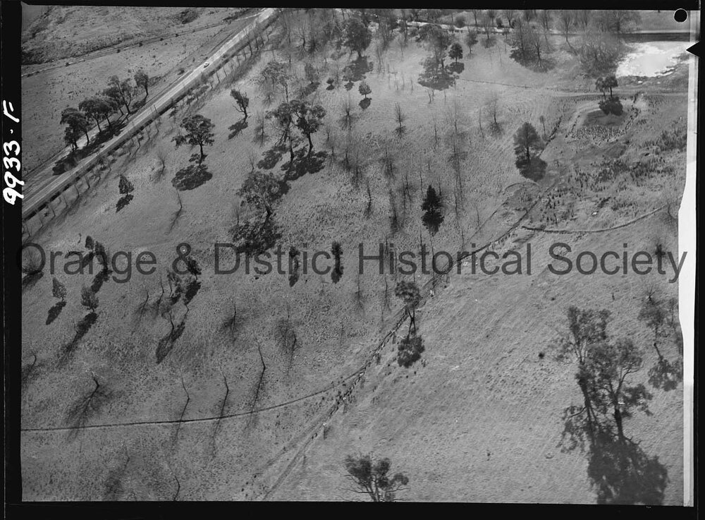 Aerial view of proposed site of Bloomfield Golf Course