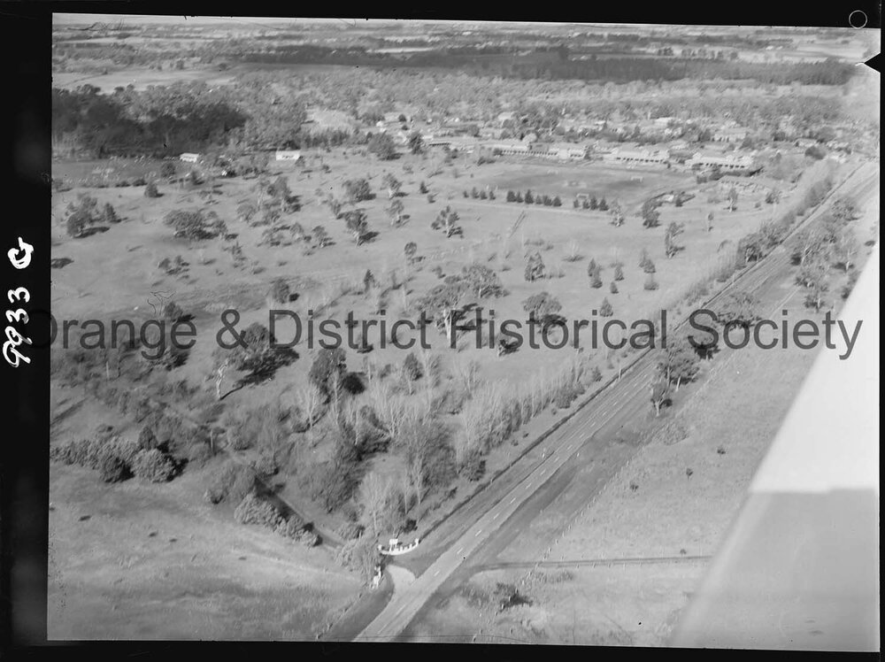 Aerial view of proposed site of Bloomfield Golf Course