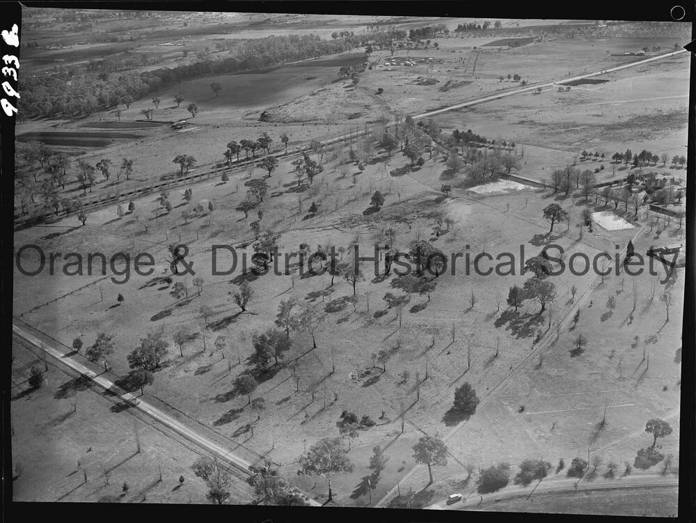 Aerial view of proposed site of Bloomfield Golf Course