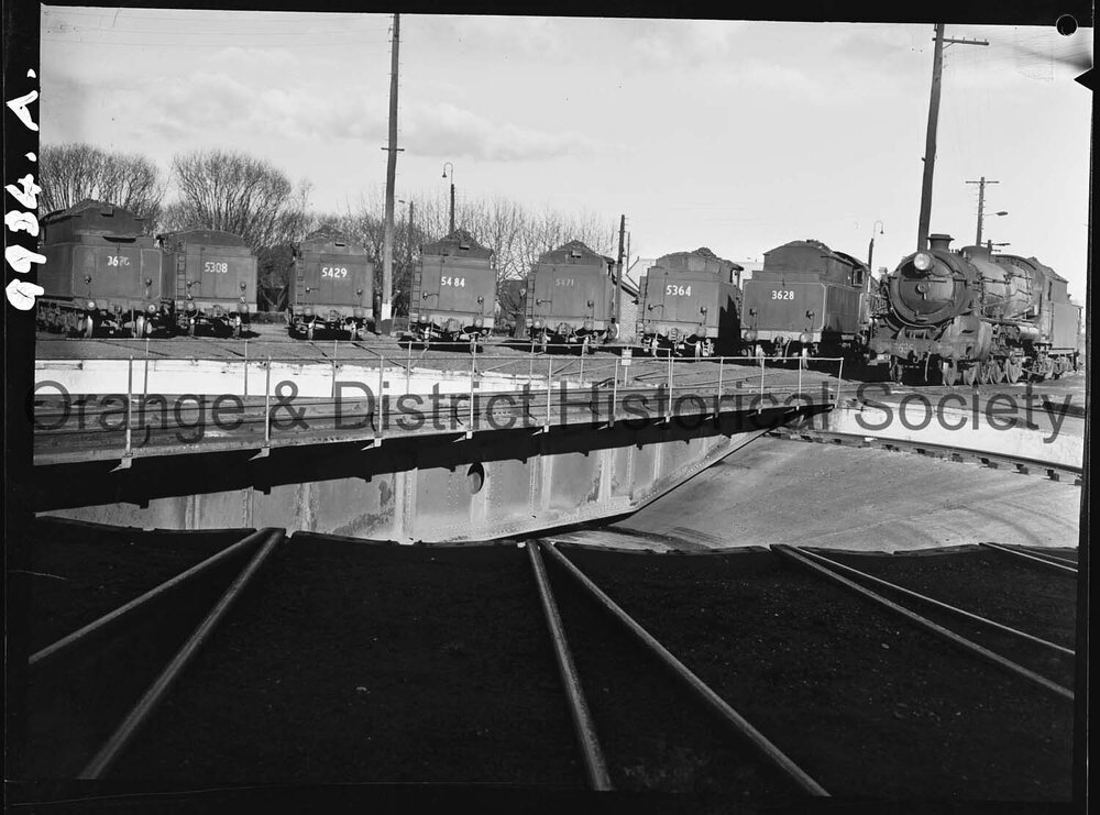East Fork locomotive yards