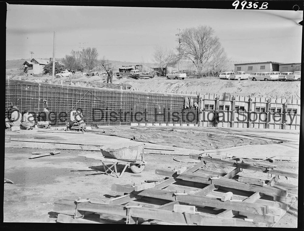 Treatment works progress shots