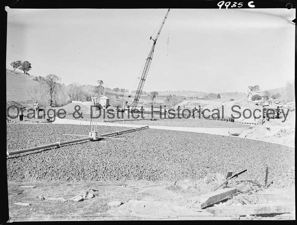 Treatment works progress shots