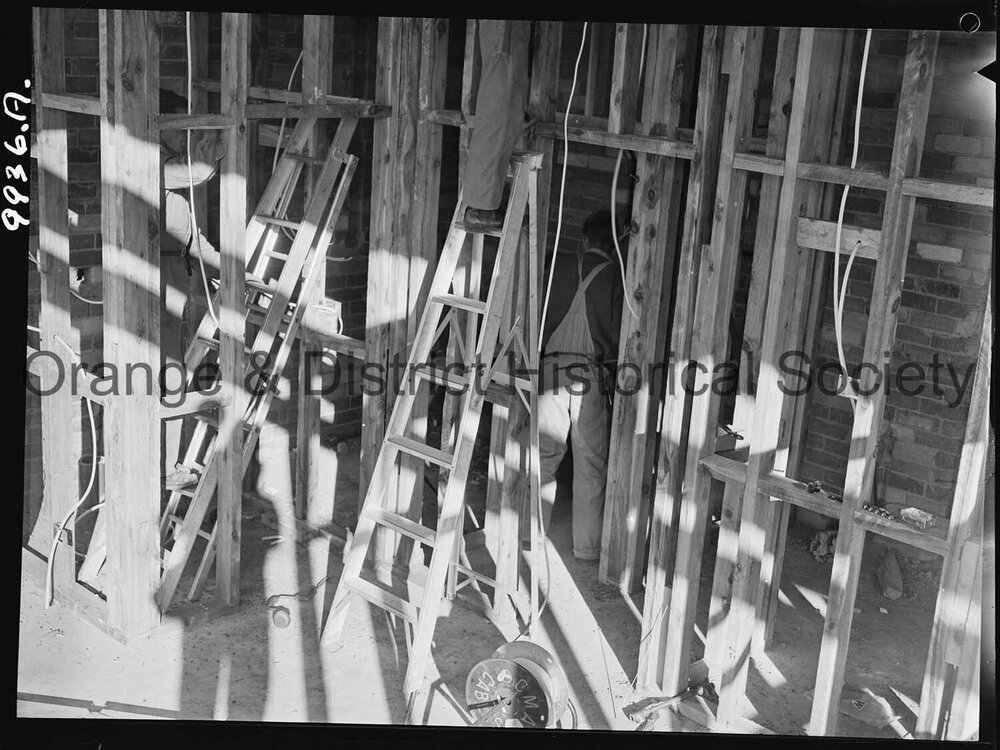 Progress on new CWD building