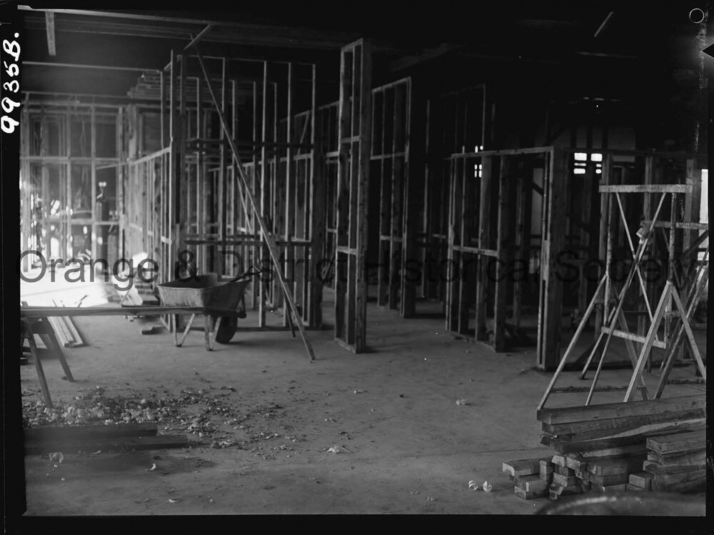 Progress on new CWD building