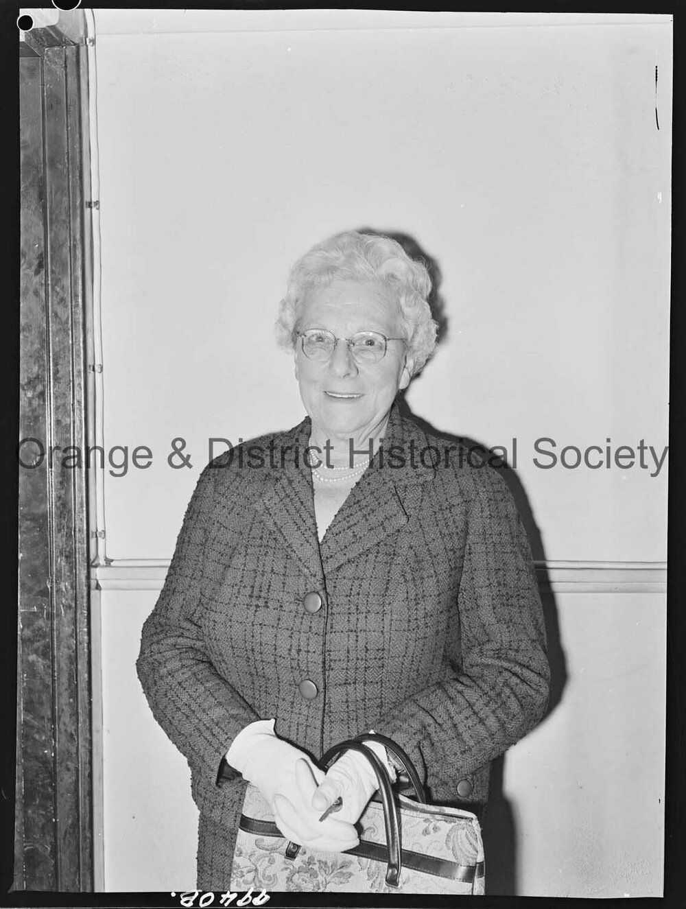 Passport photo Mrs Wright