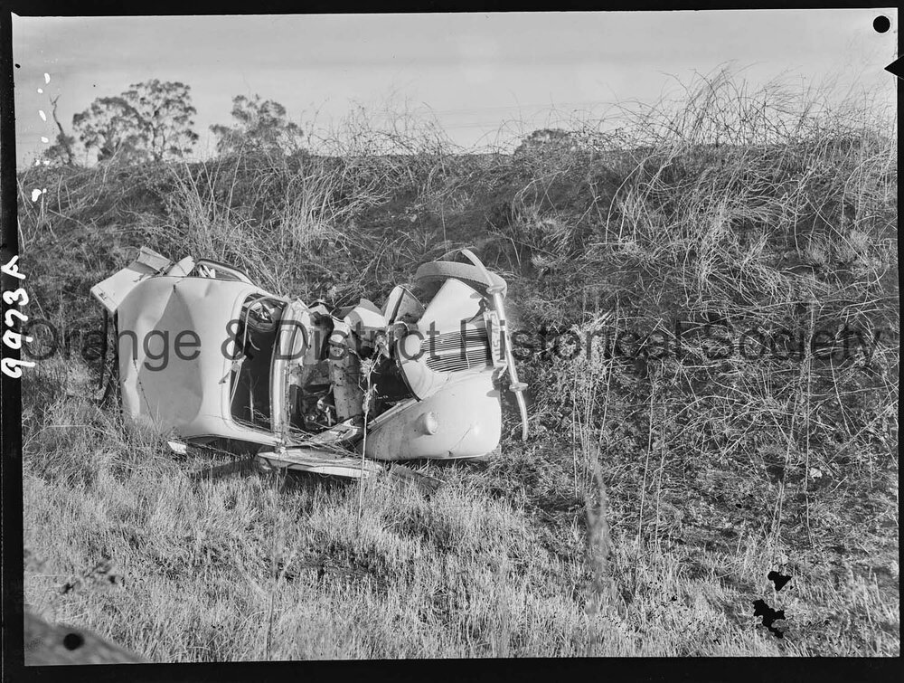 Level crossing sccident at Bloomfield