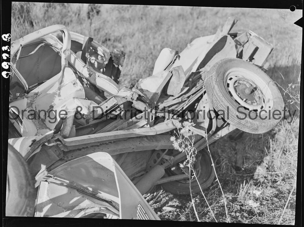 Level crossing accident at Bloomfield