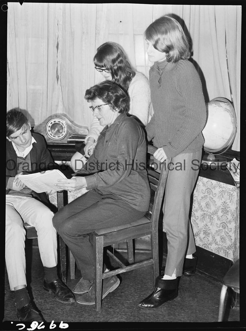 Theatre group learning the essentials