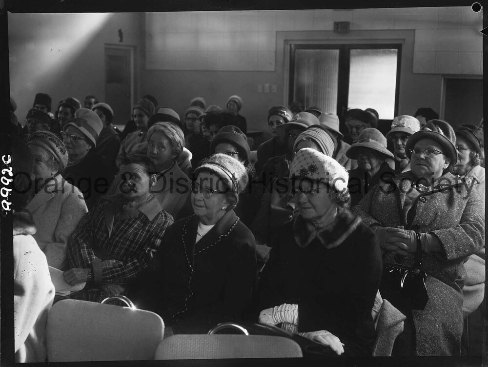 Red Cross Society meeting