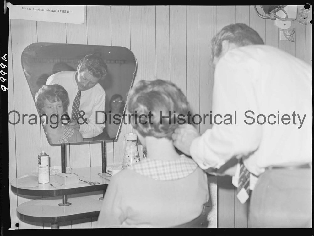 Hair stylist visits Orange