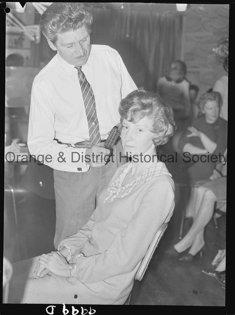 Hair stylist visits Orange