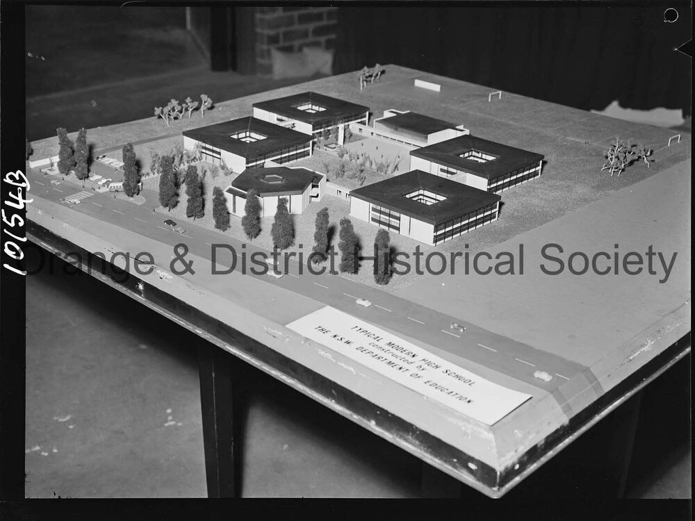 Model of proposed East Orange High School