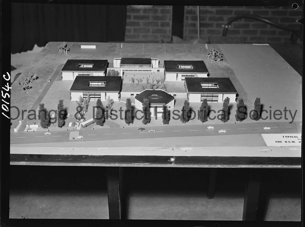 Model of proposed East Orange High School