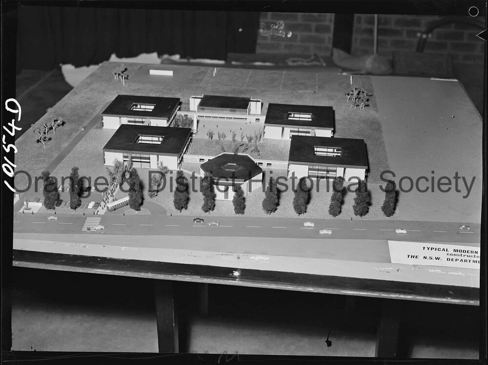 Model of proposed East Orange High School