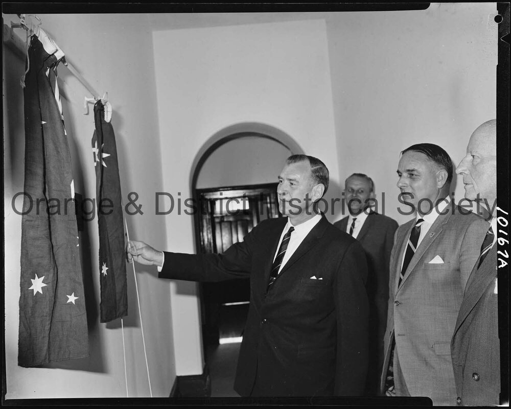 Court House renovations, opened with commemorative plaque