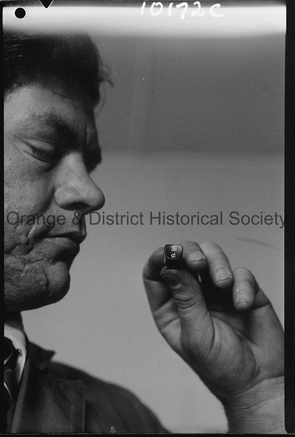 Decimal Currency, dollar and cent keys for typewriters