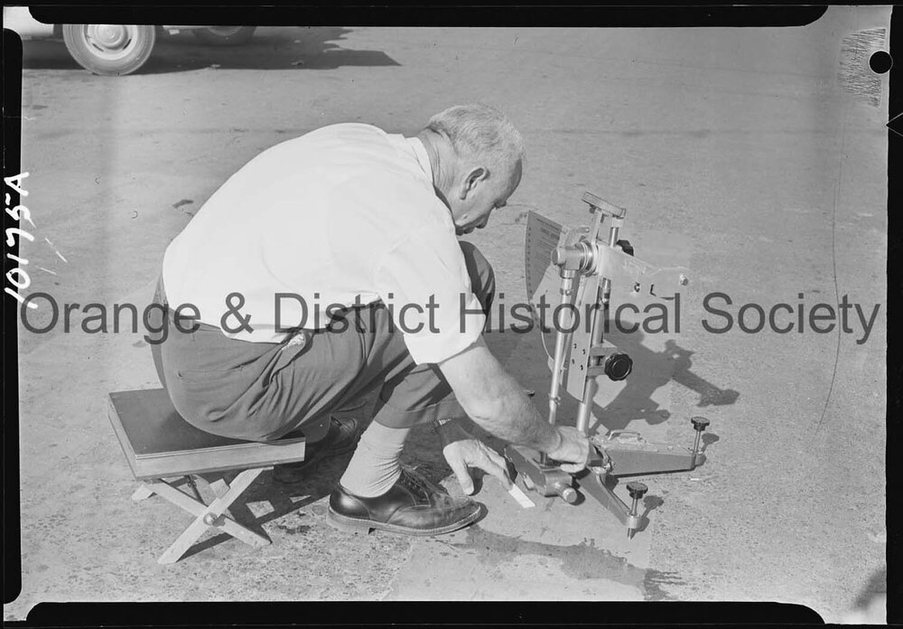 Skid resistance testing