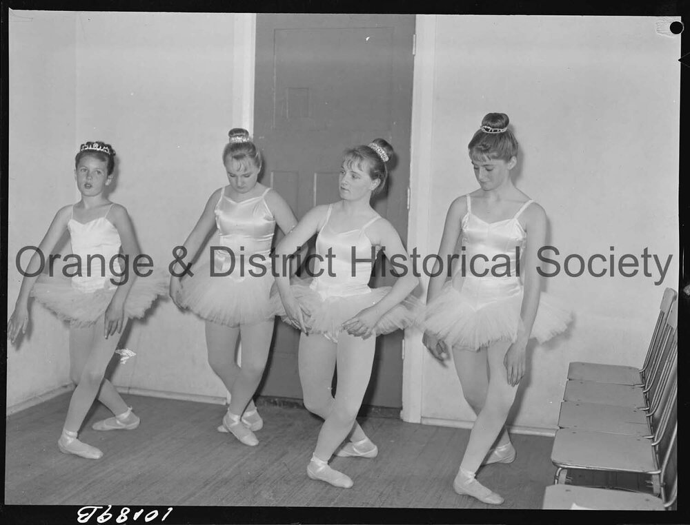 Fifth grade Ballet students