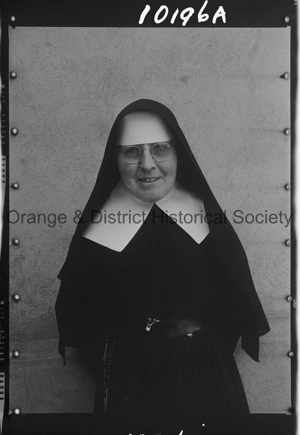 Passport photo Sister Catherine