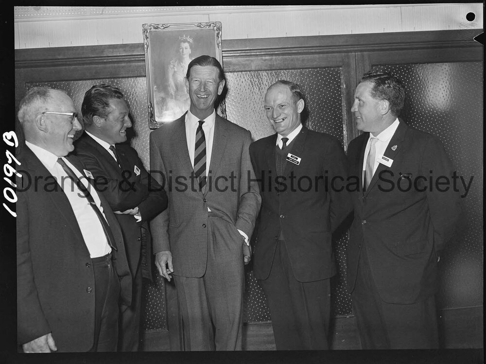 HMAS Voyager Captain's visit to Orange